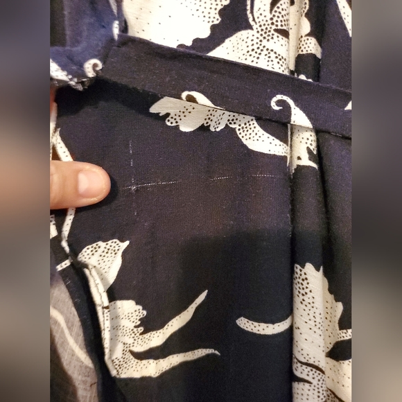 Adorable Trashy Diva Blanche Deco Daffodils Wrap Dress Size 2 - Picture 3 of 8